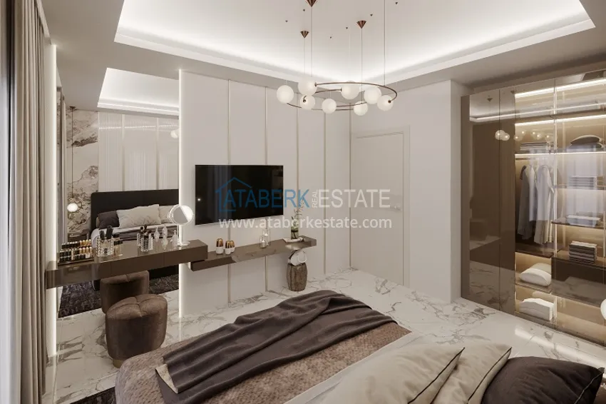 Приобрести Новый строящийся бутик-комплекс в районе Окурджалар - 200 метров от моря 3 