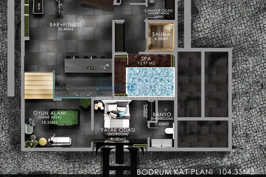 Купить дешево Новый проект элитного комплекса вилл в провинции Анталия, город Калкан - полуостров Теке 1 