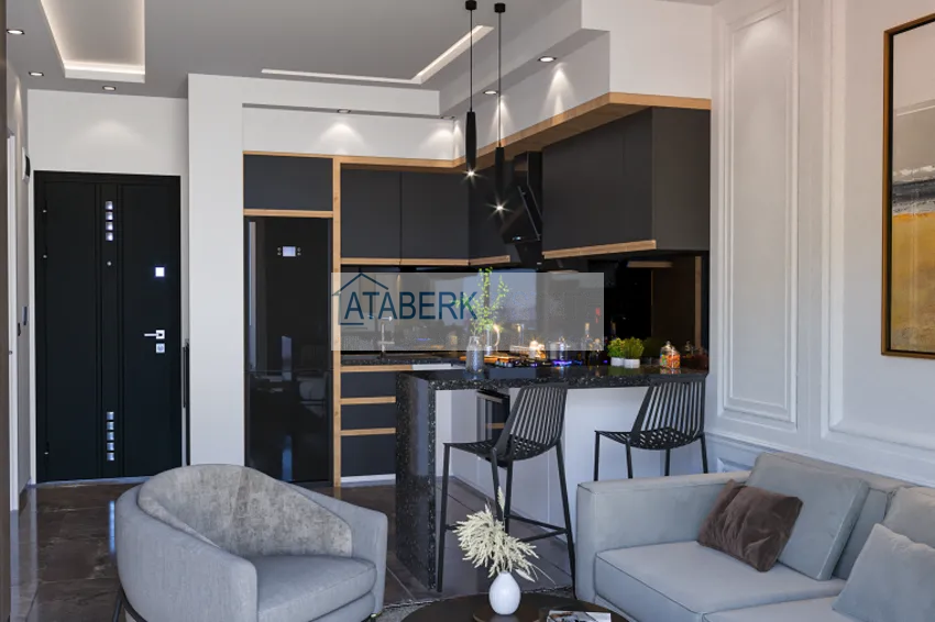 Приобрести Новый проект малоэтажного жилого комплекса в Алании - район верхняя Оба 1 