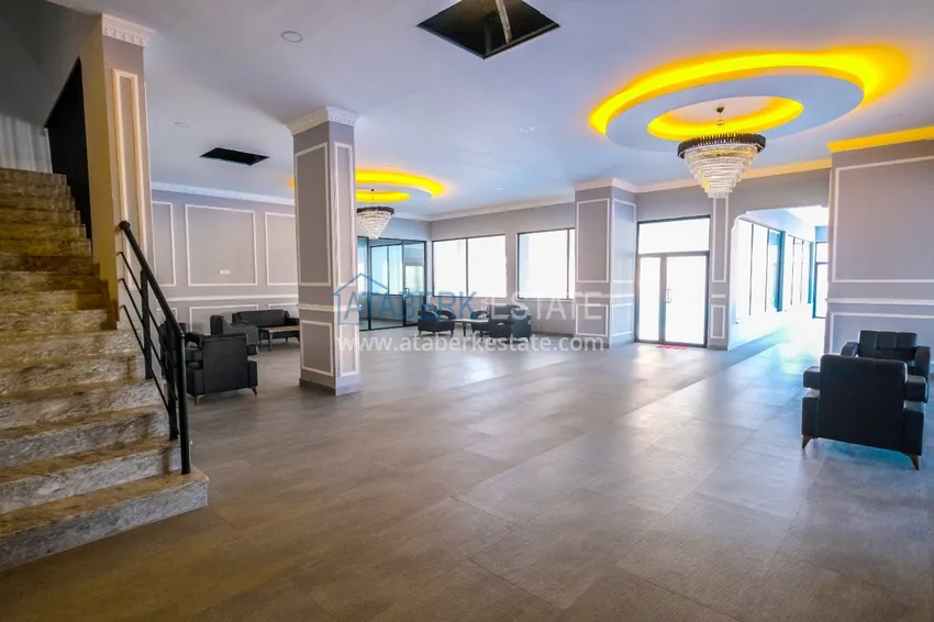 Квартира в районе Оба с качественной чистовой отделкой и открытым видом на горы 15 