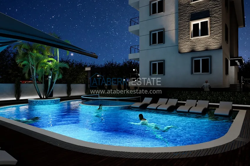 Новый строящийся бутик-комплекс в районе Окурджалар - 200 метров от моря 10 