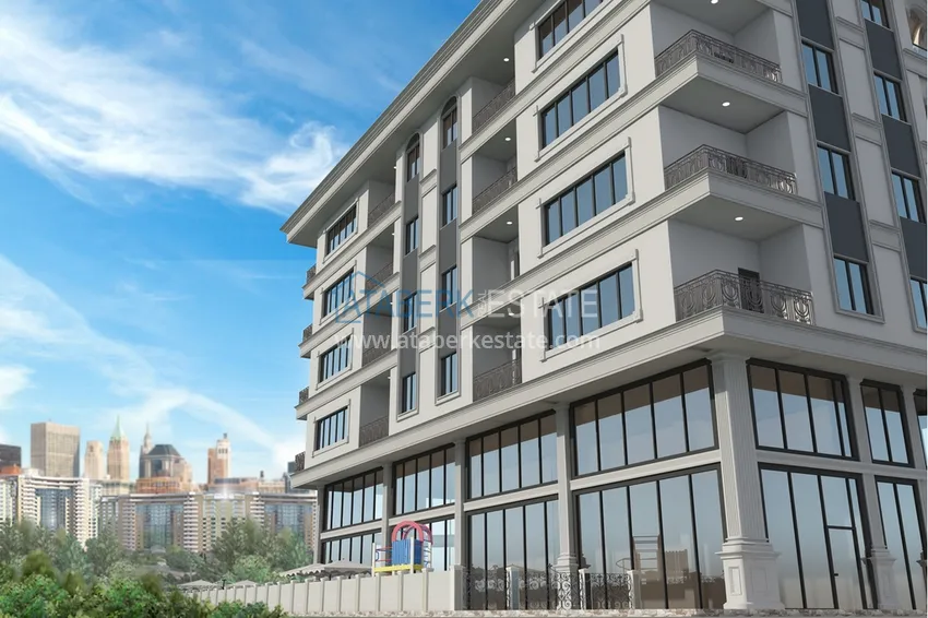 Квартиры в Махмутларе в строящемся комплексе с возможностью оплаты в рассрочку 11 