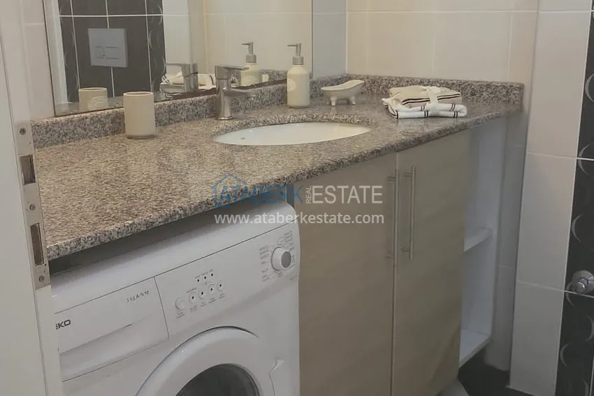 Приобрести Готовая к проживанию, трехкомнатная квартира в Алании - район Оба 10 