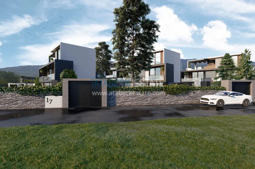 Новый проект элитного комплекса вилл в провинции Анталия, город Калкан - полуостров Теке 10 