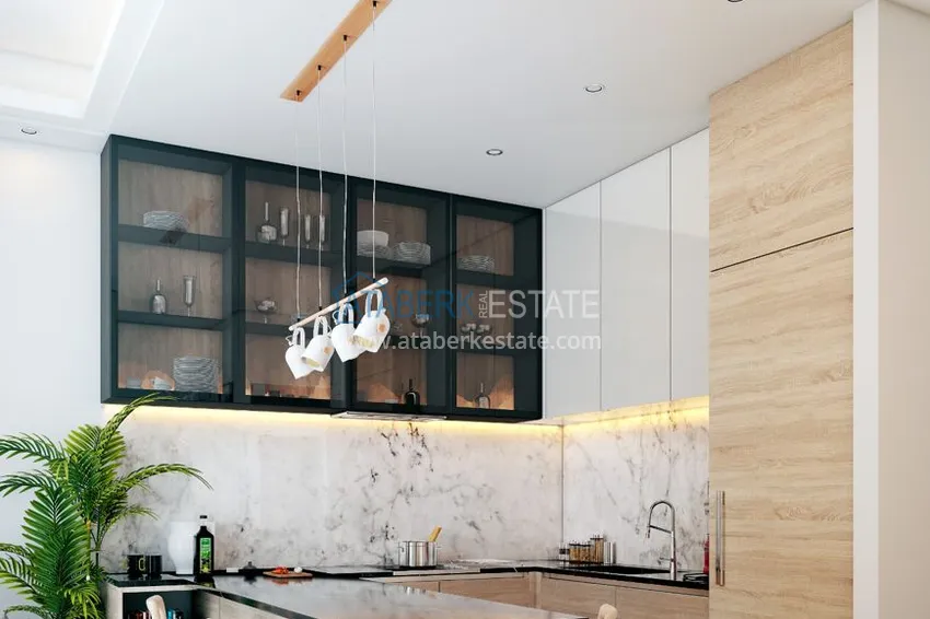 Приобрести Квартира от инвестора в строящемся жилом комплексе, Алания, Махмутлар 10 