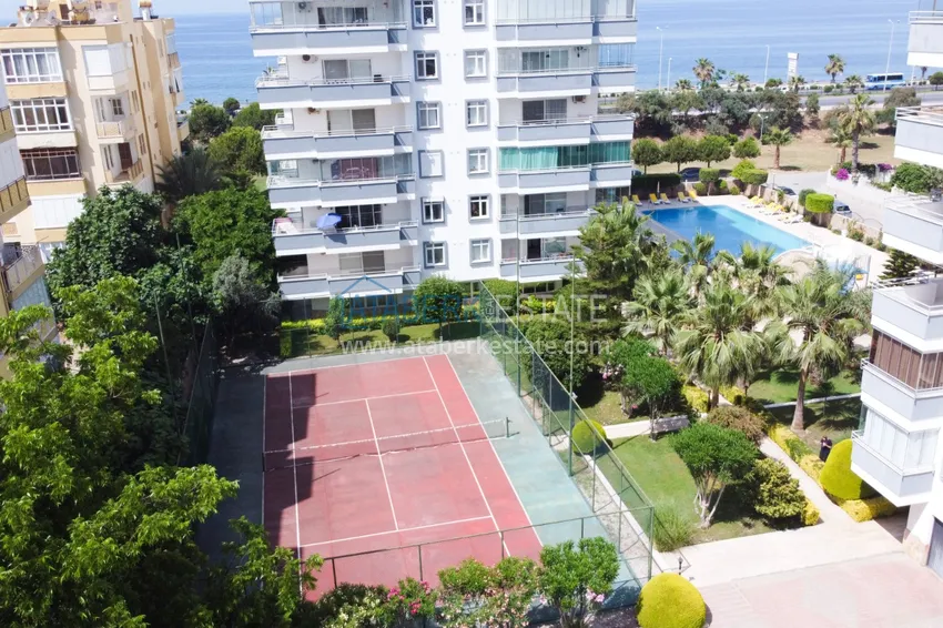 Квартира в Махмутларе меблированная, в комплексе на первой береговой 13 