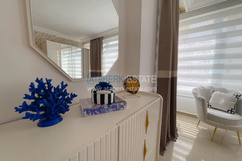 Приобрести Квартира в районе Оба – Алания трехкомнатная с мебелью 12 