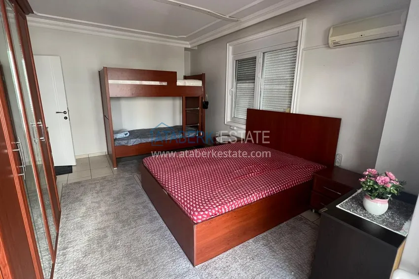 Приобрести Квартира 2+1 в районе Оба с мебелью и застекленным балконом в комфортабельном жилом комплексе 11 