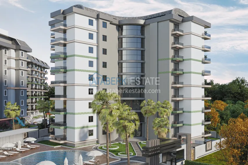 Двухкомнатная квартира от инвестора в комплексе с отельной инфраструктурой в Авсалларе 11 