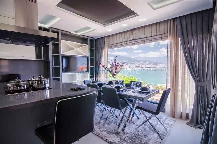 Приобрести Апартаменты с невероятным видом на гавань в историческом центре Алании 15 