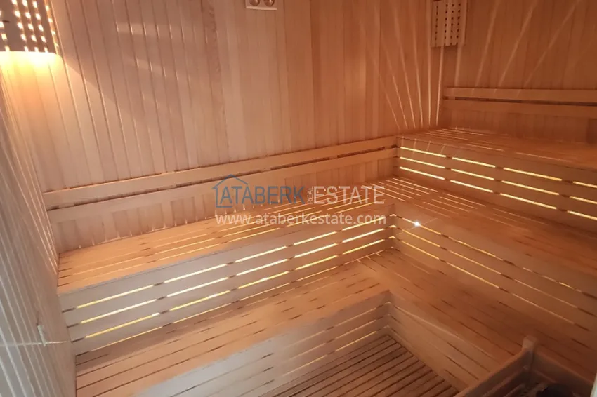 Двухкомнатная квартира с новой мебелью в Алании район Авсаллар - Новостройка 18 