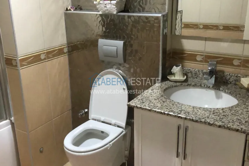 Приобрести Садовый дуплекс в Алании с видом на историческую крепость 11 