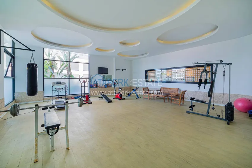 Квартира в районе Оба с мебелью, в комплексе на первой береговой 13 