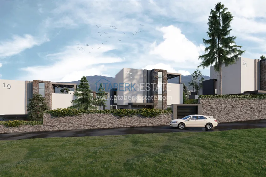 Новый проект элитного комплекса вилл в провинции Анталия, город Калкан - полуостров Теке 12 