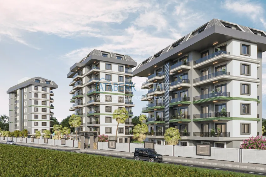 Двухкомнатная квартира от инвестора в комплексе с отельной инфраструктурой в Авсалларе 12 