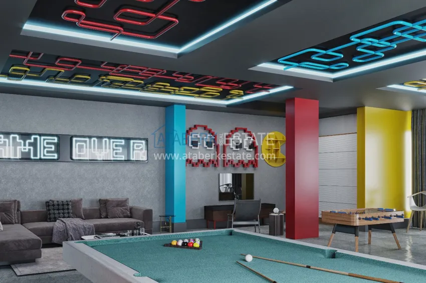 Двухкомнатная квартира от инвестора в комплексе с отельной инфраструктурой в Авсалларе 30 