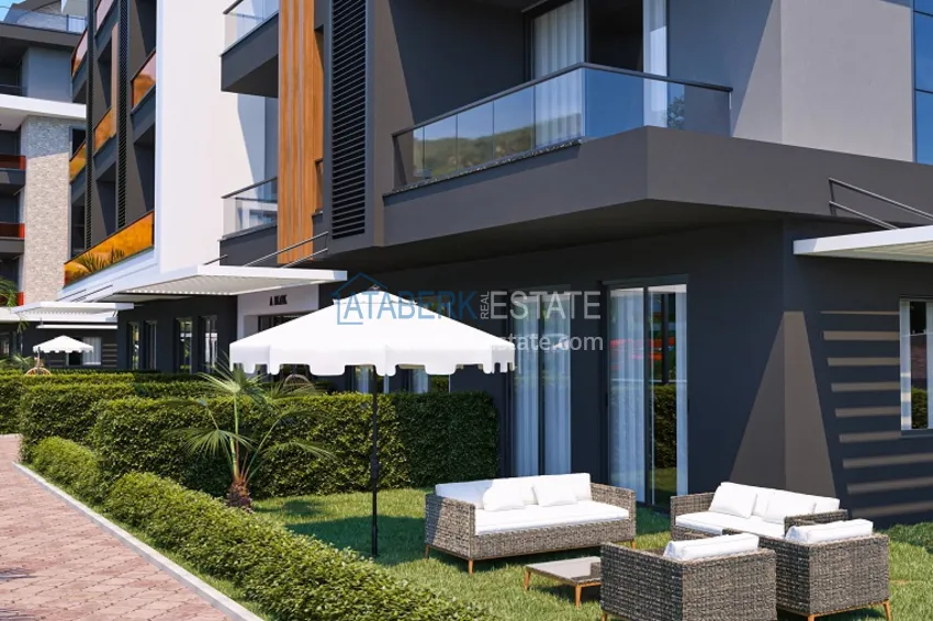 Новый проект малоэтажного жилого комплекса в Алании - район верхняя Оба 15 