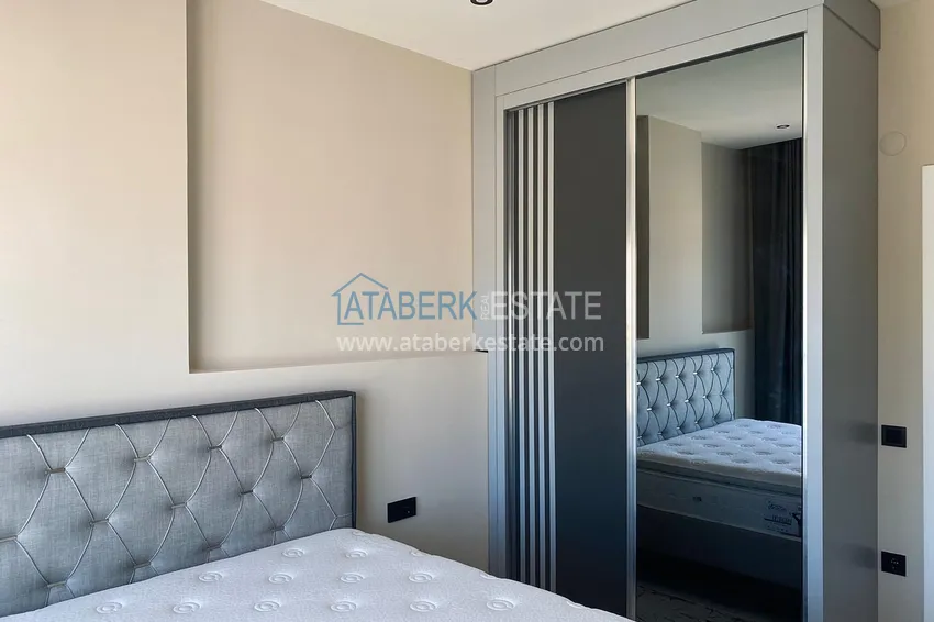 Приобрести Квартира в районе Оба с новой мебелью и видом на море, напрямую от собственника 11 