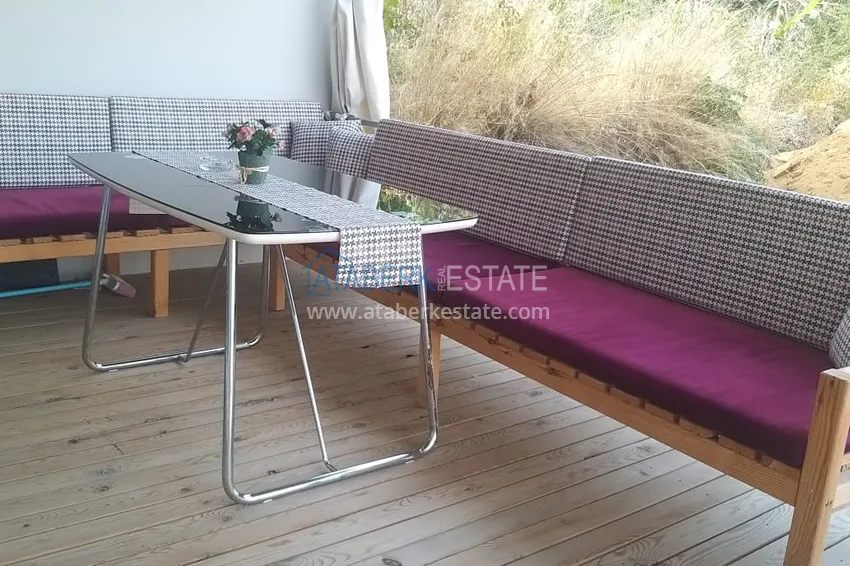 Приобрести Трехкомнатная квартира с современным интерьером в Алании – горный район Тепе 13 