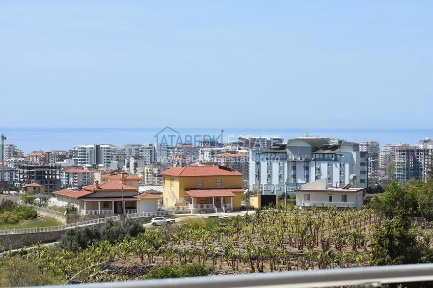 Приобрести Видовые апартаменты с 2 спальнями в районе Махмутлар в благоустроенном комплексе 14 