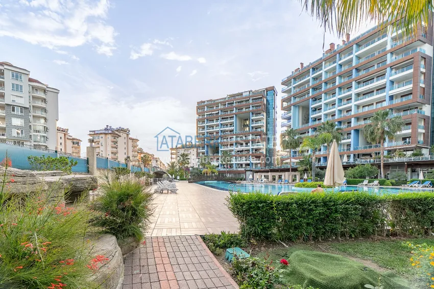 Квартира в Джикджилли меблированная в комфортабельном жилом комплексе 14