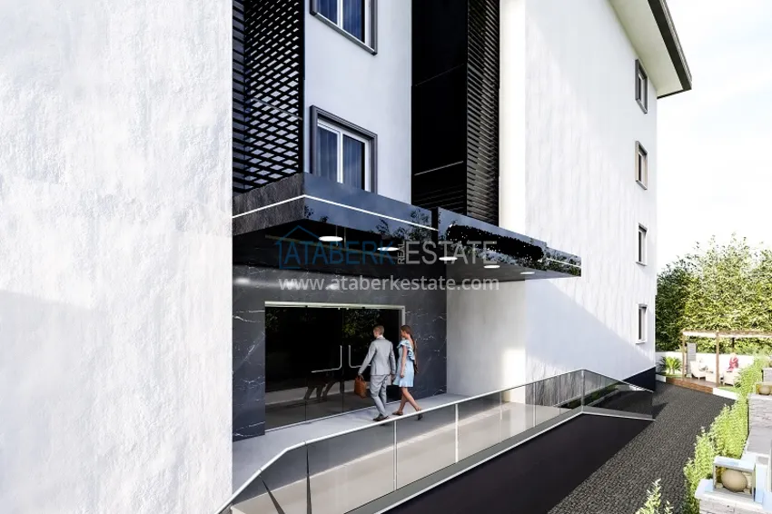 Новый строящийся бутик-комплекс в районе Окурджалар - 200 метров от моря 12 