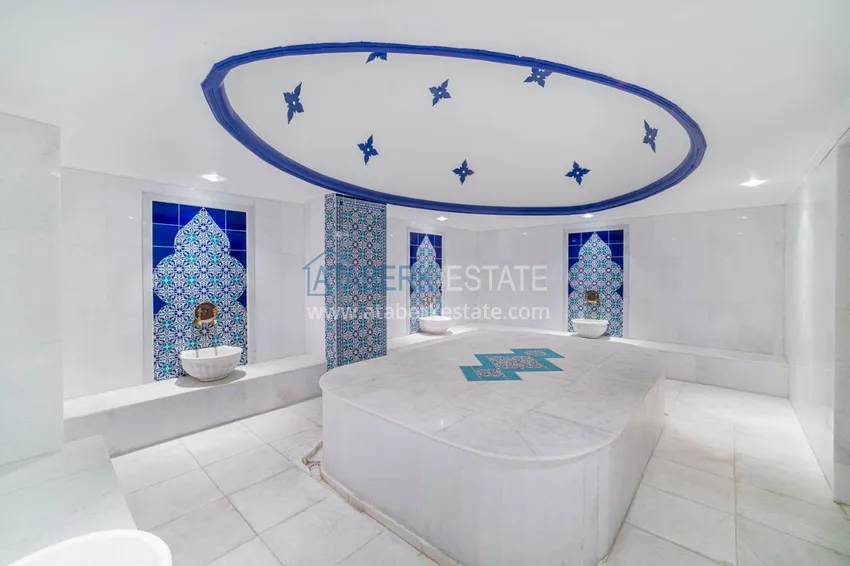 Квартира в районе Оба с мебелью, в комплексе на первой береговой 14 