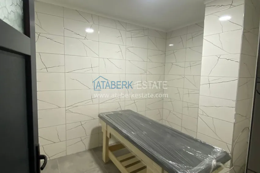 Двухкомнатная квартира с новой мебелью в Алании район Авсаллар - Новостройка 19 