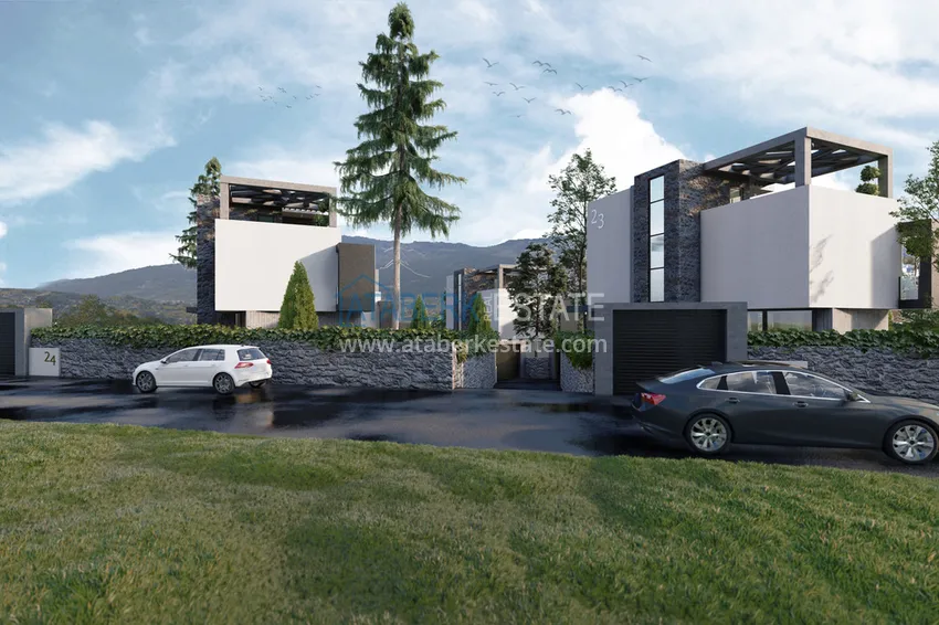 Новый проект элитного комплекса вилл в провинции Анталия, город Калкан - полуостров Теке 13 