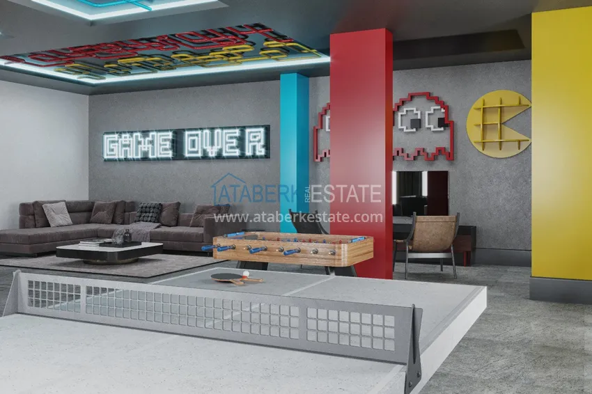 Двухкомнатная квартира от инвестора в комплексе с отельной инфраструктурой в Авсалларе 31 