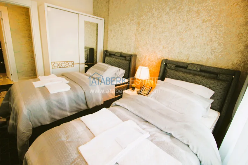 Приобрести Квартира в Махмутларе меблированная в центре района с видом на море 14 