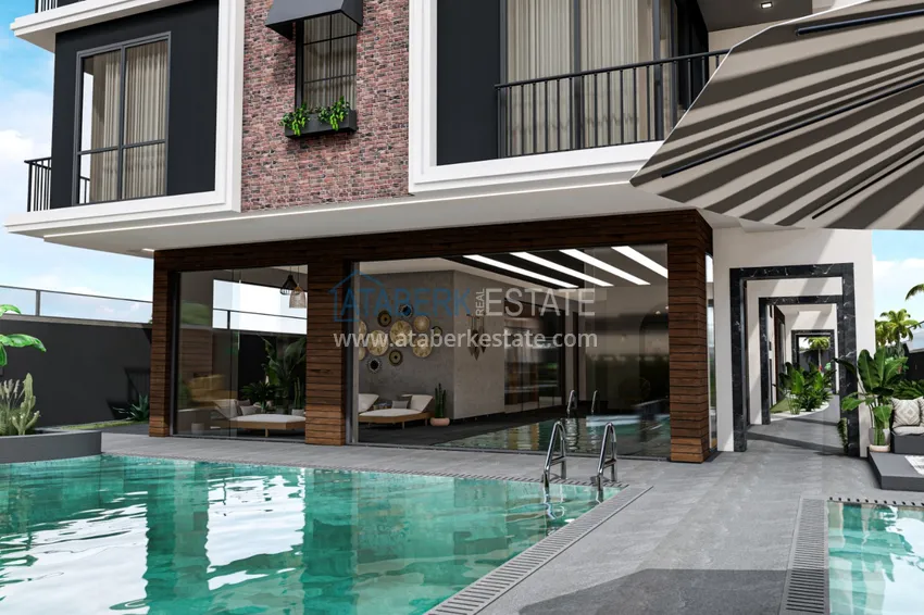 Квартиры в центре Алании от инвестора в новом строящемся комплексе 8 