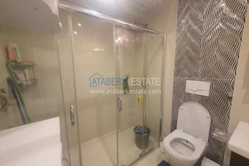 Приобрести Квартира в центре района Оба – Алания с мебелью и застекленным балконом 15 