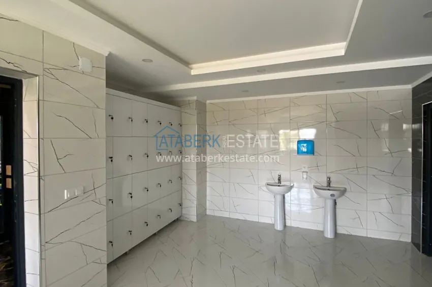 Двухкомнатная квартира с новой мебелью в Алании район Авсаллар - Новостройка 20 