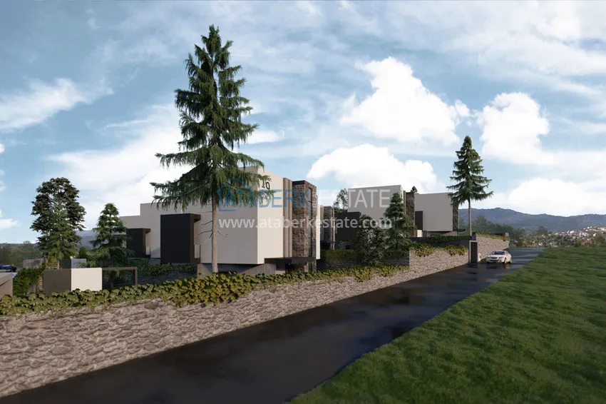 Новый проект элитного комплекса вилл в провинции Анталия, город Калкан - полуостров Теке 14 