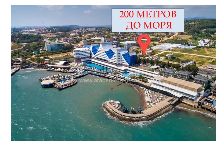 Новый строящийся бутик-комплекс в районе Окурджалар - 200 метров от моря 13 