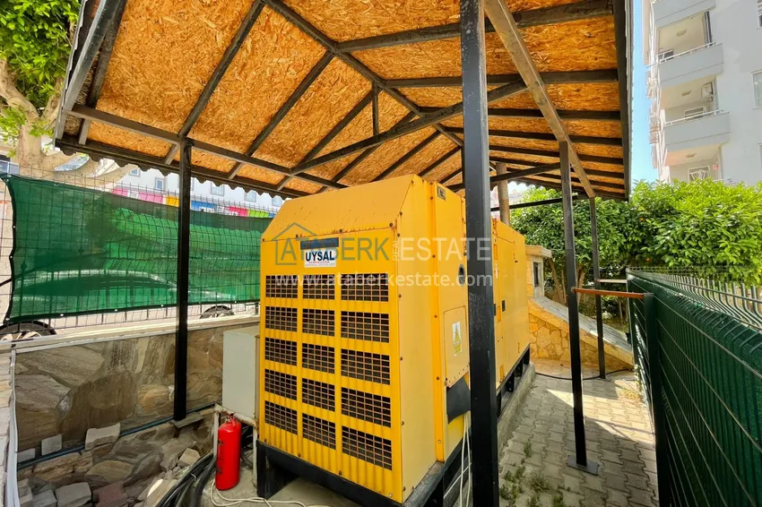 Квартира в Махмутларе меблированная, в комплексе на первой береговой 18 