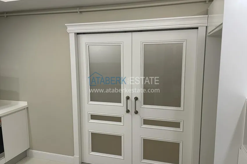 Приобрести Элитная городская двухуровневая квартира после ремонта в Анталии – центр Лары 15 