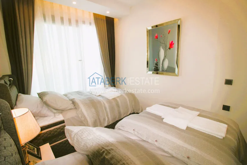 Приобрести Квартира в Махмутларе меблированная в центре района с видом на море 16 