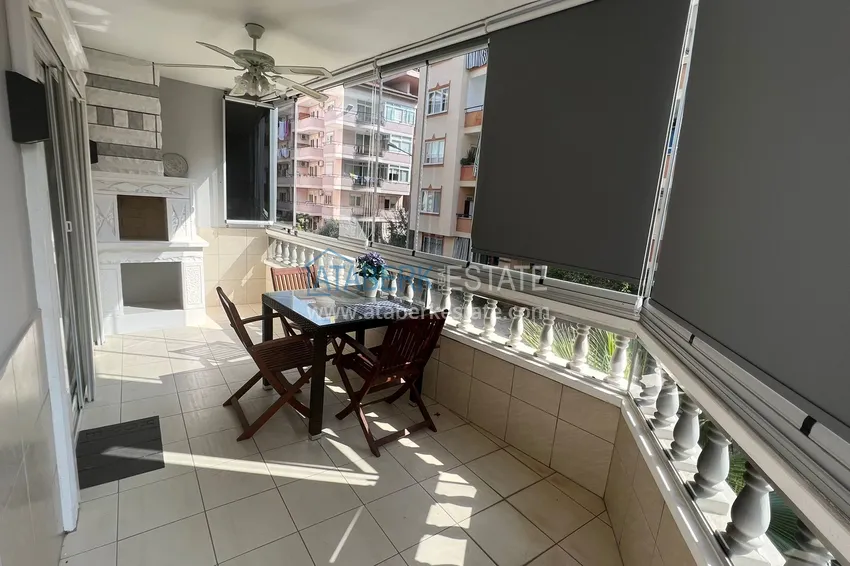 Приобрести Квартира 2+1 в районе Оба с мебелью и застекленным балконом в комфортабельном жилом комплексе 16 