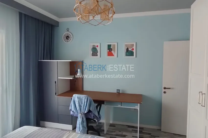 Приобрести Дуплекс в Оба с мебелью и видом на горы в молодом комплексе 16 