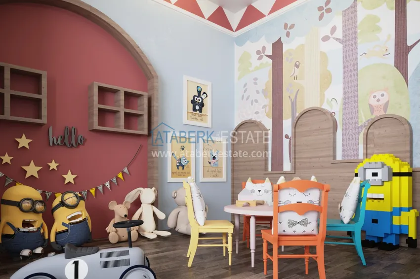 Двухкомнатная квартира от инвестора в комплексе с отельной инфраструктурой в Авсалларе 34 