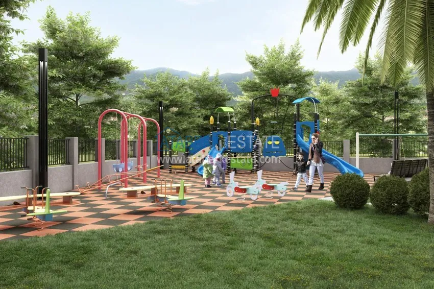 Новый проект офф-плана в центре Алании – курортная недвижимость, по минимальным стартовым ценам 16