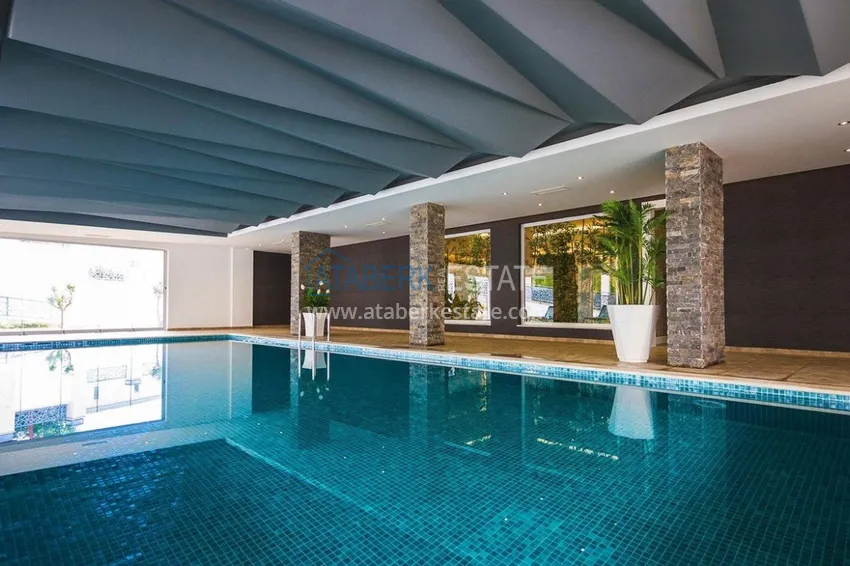 Квартира в Авсалларе с мебелью от собственника в элитном комплексе 17 