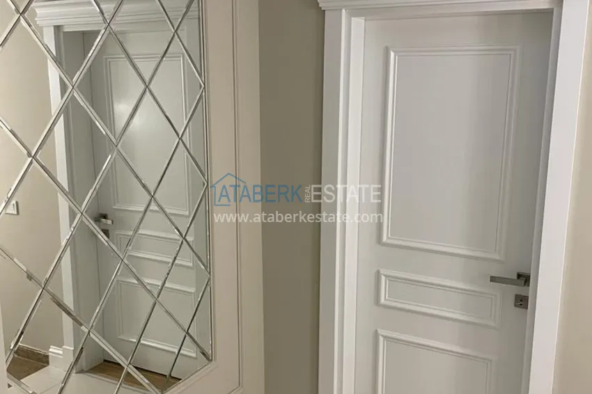 Приобрести Элитная городская двухуровневая квартира после ремонта в Анталии – центр Лары 17 