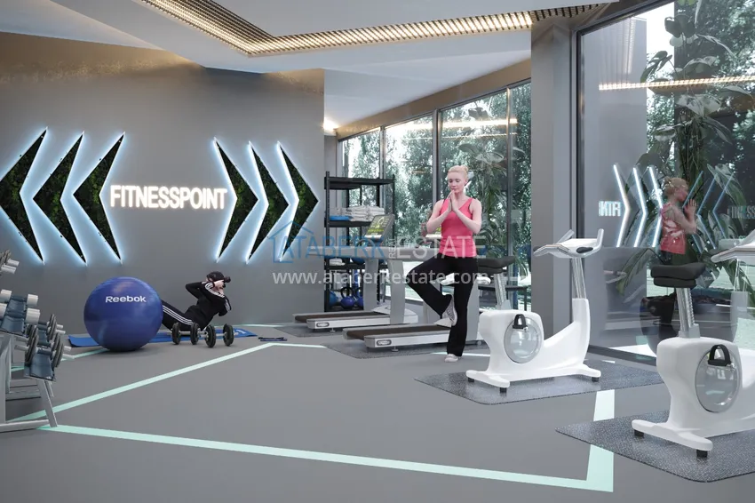 Двухкомнатная квартира от инвестора в комплексе с отельной инфраструктурой в Авсалларе 35 