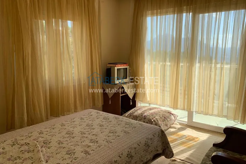 Приобрести Трехэтажный частный дом с панорамным видом в Алании – горный район Бекташ 11 