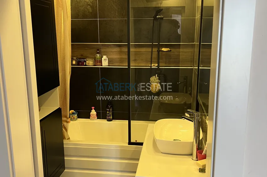 Приобрести Квартира в районе Джикджилли – Алания, с мебелью в комплексе с инфраструктурой 18 