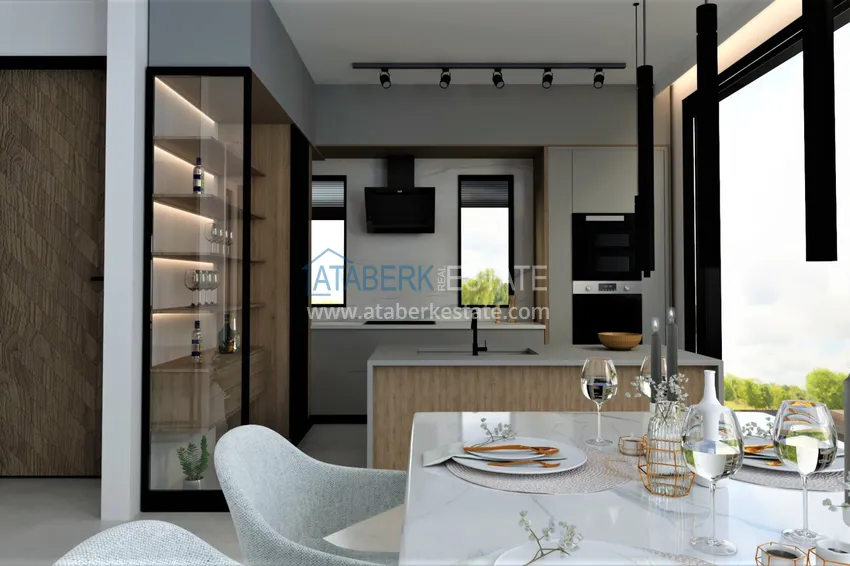 Приобрести Новый проект элитного комплекса вилл в провинции Анталия, город Калкан - полуостров Теке 4 