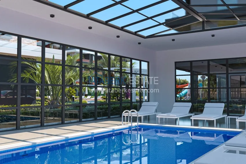 Новый проект малоэтажного жилого комплекса в Алании - район верхняя Оба 21 